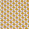 Printed Cotton NINOS White / Mustard
